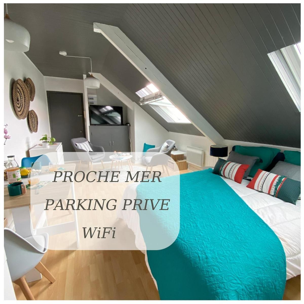 普雷讷夫昂德雷Agreable Cocon Sous Les Toits - Parking - Wifi公寓 外观 照片